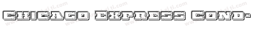 Chicago Express Cond字体转换